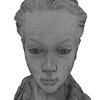 少女头像 -文体生活-艺术品-VR/AR模型-3D城