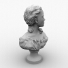 少女头像 -文体生活-艺术品-VR/AR模型-3D城