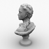 少女头像 -文体生活-艺术品-VR/AR模型-3D城