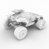 装甲车-汽车-军事汽车-VR/AR模型-3D城