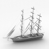 帆船-船舶-其它-VR/AR模型-3D城