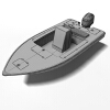 快艇-船舶-其它-VR/AR模型-3D城