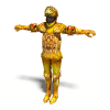 生化危机4Ashly的黄金圣衣-角色人体-角色-VR/AR模型-3D城
