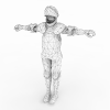 生化危机4Ashly的黄金圣衣-角色人体-角色-VR/AR模型-3D城