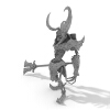 骷髅怪-角色人体-角色-VR/AR模型-3D城