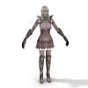 游戏女性角色-角色人体-角色-VR/AR模型-3D城