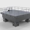 金属平台-建筑-基础设施-VR/AR模型-3D城