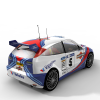 福特 福克斯 Ford Focus WRC 赛车-汽车-其它-VR/AR模型-3D城