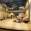 室内的维多利亚式的客厅-建筑-客厅-VR/AR模型-3D城