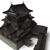 寺院 -建筑-古建筑-VR/AR模型-3D城