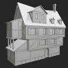 欧洲古建筑-建筑-古建筑-VR/AR模型-3D城