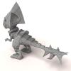 铁甲恐龙-角色人体-角色-VR/AR模型-3D城