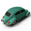 大众甲壳虫-汽车-家用汽车-VR/AR模型-3D城