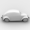 大众甲壳虫-汽车-家用汽车-VR/AR模型-3D城