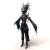 五毒女-角色人体-角色-VR/AR模型-3D城