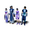 云天河 韩菱纱 柳梦璃 慕容紫英 琼华派服装-角色人体-角色-VR/AR模型-3D城