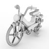 电动自行车-汽车-自行车-VR/AR模型-3D城