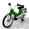 电动自行车-汽车-自行车-VR/AR模型-3D城