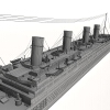 大型客运|邮轮-船舶-轮船-VR/AR模型-3D城