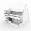 小二楼-建筑-住宅-VR/AR模型-3D城