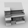 小二楼-建筑-住宅-VR/AR模型-3D城