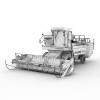 收割机-科技-工具-VR/AR模型-3D城