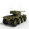 AMX13坦克-汽车-军事汽车-VR/AR模型-3D城