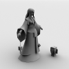 赤壁女百姓-角色人体-角色-VR/AR模型-3D城