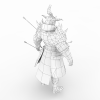 盔甲战士-角色人体-角色-VR/AR模型-3D城