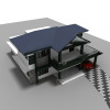 别墅-建筑-住宅-VR/AR模型-3D城