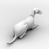 斑点犬-动植物-哺乳动物-VR/AR模型-3D城