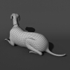 斑点犬-动植物-哺乳动物-VR/AR模型-3D城