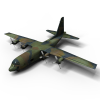 运输机-飞机-军事飞机-VR/AR模型-3D城