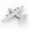 运输机-飞机-军事飞机-VR/AR模型-3D城