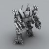 变形金刚-角色人体-角色-VR/AR模型-3D城