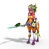 鹿美眉-角色人体-角色-VR/AR模型-3D城