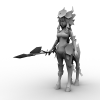 鹿美眉-角色人体-角色-VR/AR模型-3D城