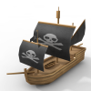 海盗船-船舶-其它-VR/AR模型-3D城
