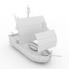 海盗船-船舶-其它-VR/AR模型-3D城