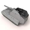 E100自行火炮-汽车-军事汽车-VR/AR模型-3D城