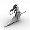 DOTA2娜迦海妖-角色人体-角色-VR/AR模型-3D城