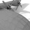 B29重型轰炸机-飞机-客机-VR/AR模型-3D城
