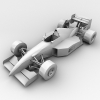 F1赛车-文体生活-玩具-VR/AR模型-3D城
