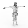 武装人物-角色人体-角色-VR/AR模型-3D城