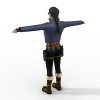 武装人物-角色人体-角色-VR/AR模型-3D城