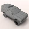 红色小皮卡-汽车-其它-VR/AR模型-3D城