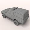 红色小皮卡-汽车-其它-VR/AR模型-3D城
