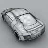奥迪R8跑车-汽车-家用汽车-VR/AR模型-3D城