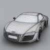 奥迪R8跑车-汽车-家用汽车-VR/AR模型-3D城