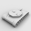 Tank-汽车-军事汽车-VR/AR模型-3D城